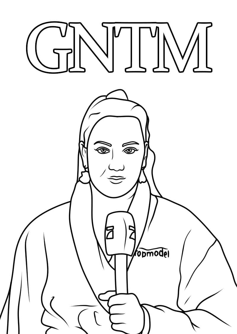 Kostenlos druckbar Topmodel