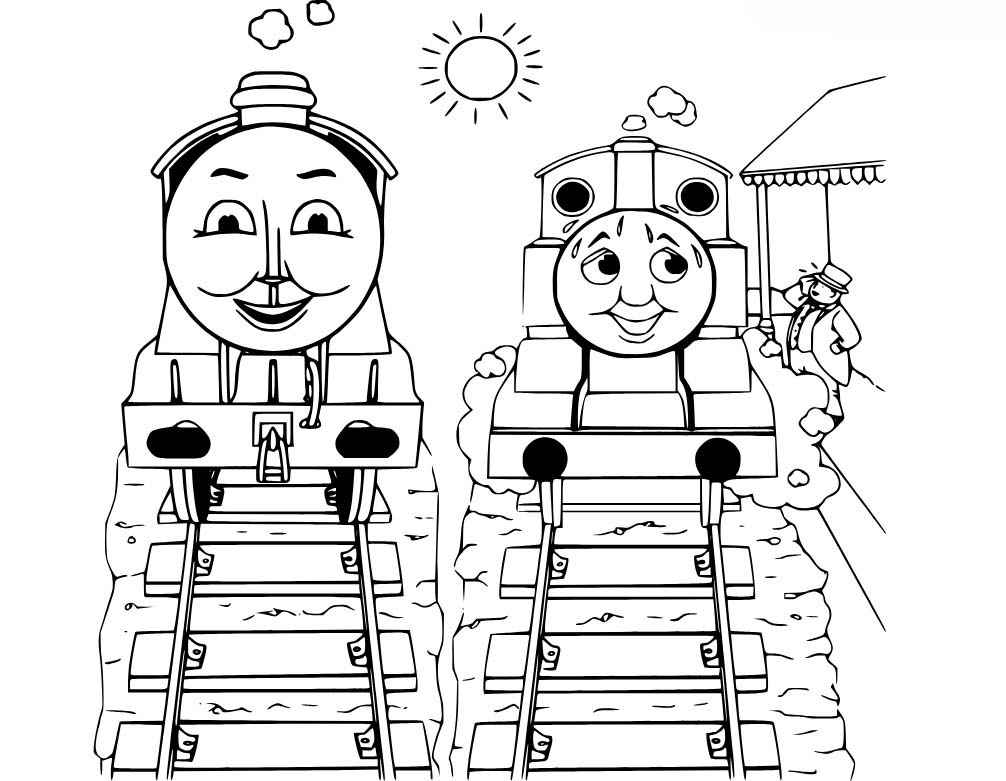 Thomas die kleine Lokomotive einfach