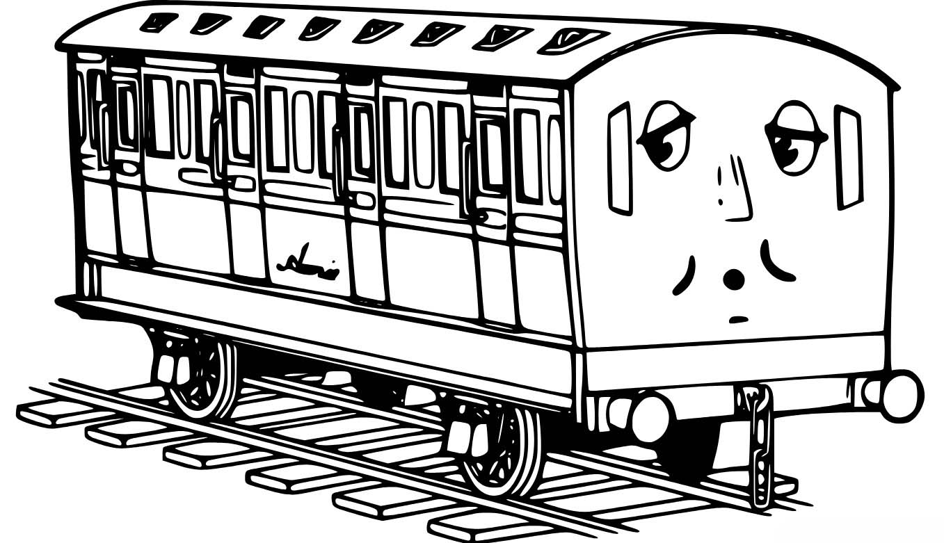 Thomas die kleine Lokomotive kostenlos druckbar