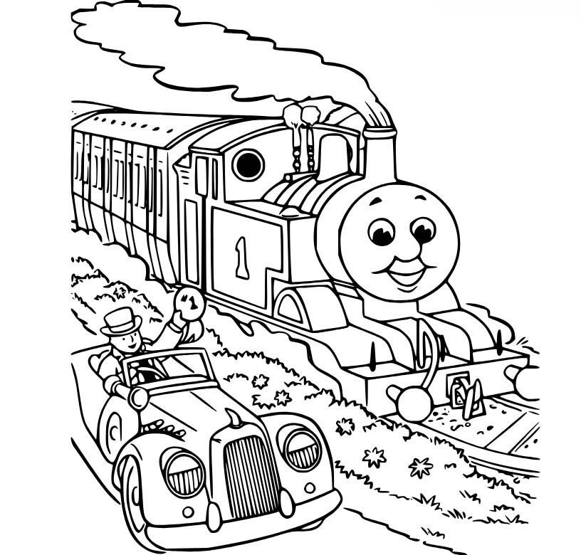 Thomas die kleine Lokomotive kostenlose basisch