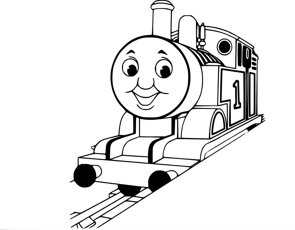 Thomas die kleine Lokomotive kostenlose schlicht