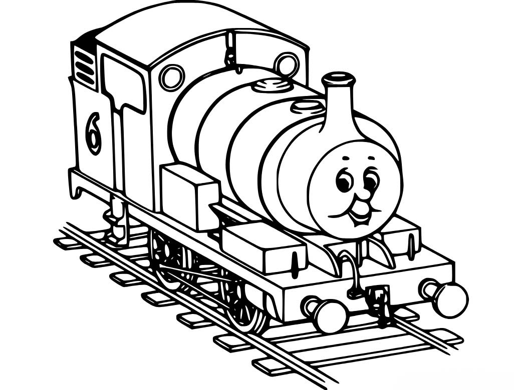 Thomas die kleine Lokomotive zum Ausdrucken