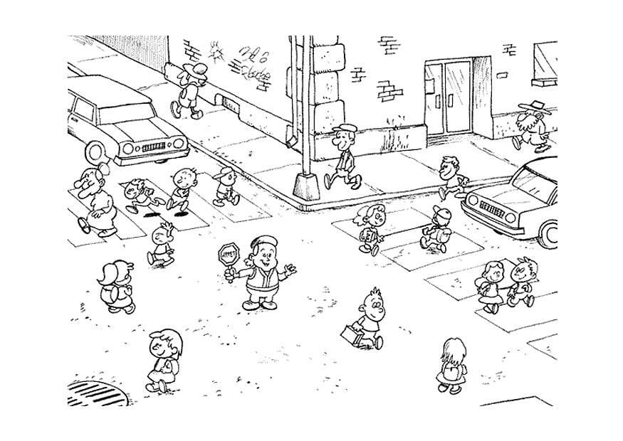 Verkehrserziehung kostenlos druckbar