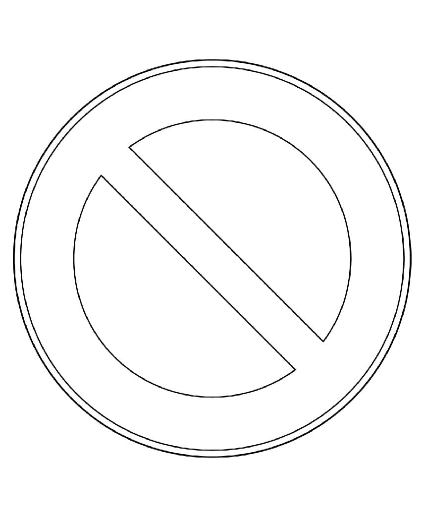 Verkehrsschilder Verbot