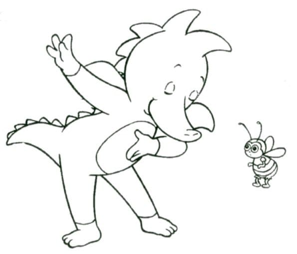 Zeichnen Bild Tabaluga