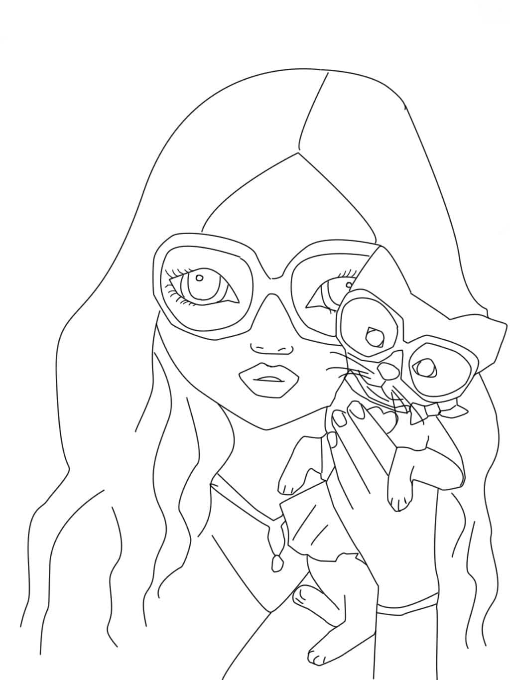 Zeichnen Bild Topmodel