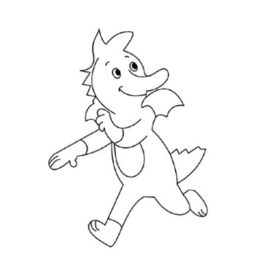 Zeichnen Tabaluga kostenlose Niedlich