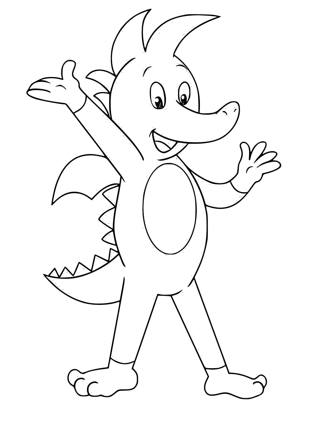 Zeichnen Tabaluga Niedlich