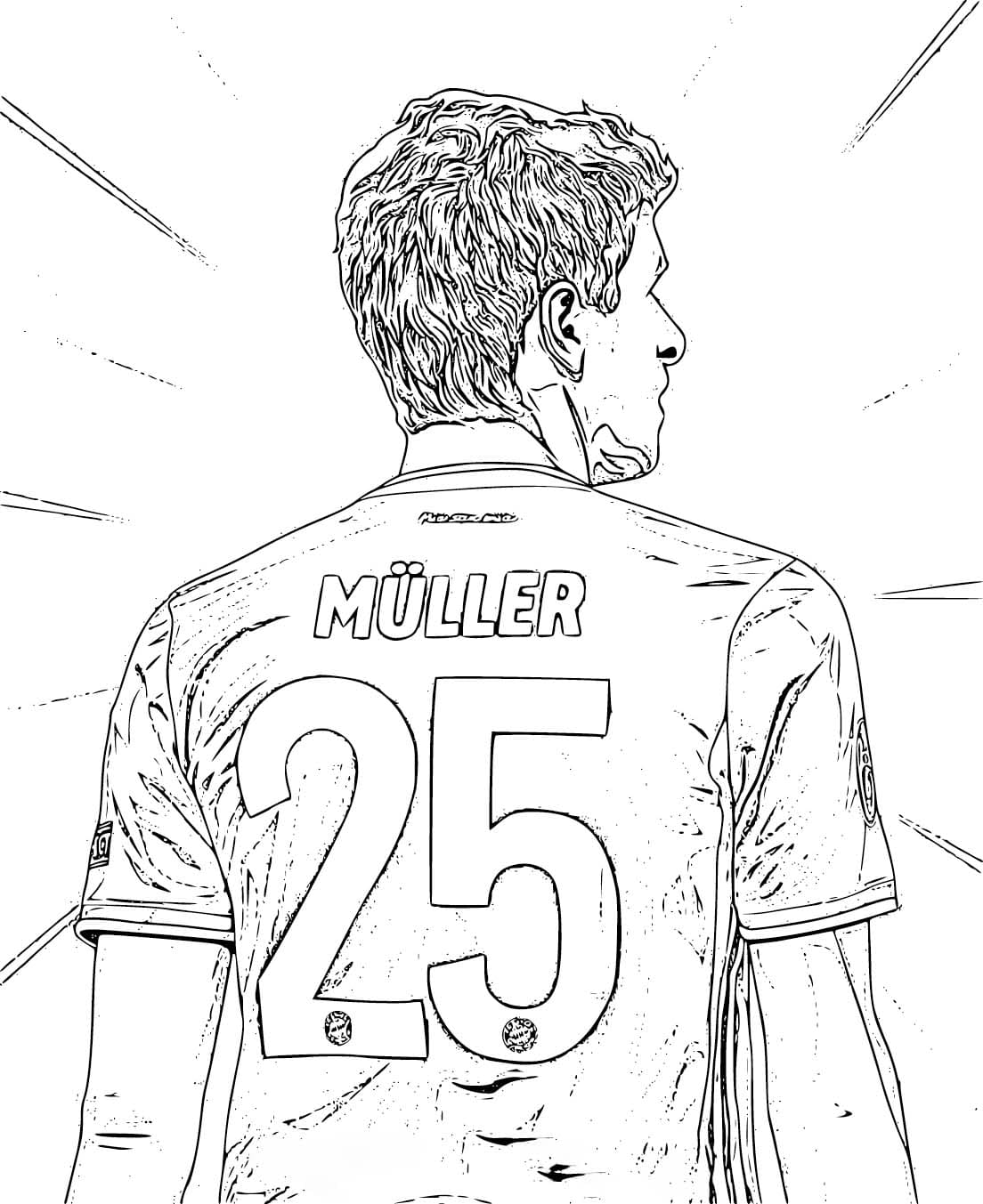 Zeichnen Thomas Müller 3