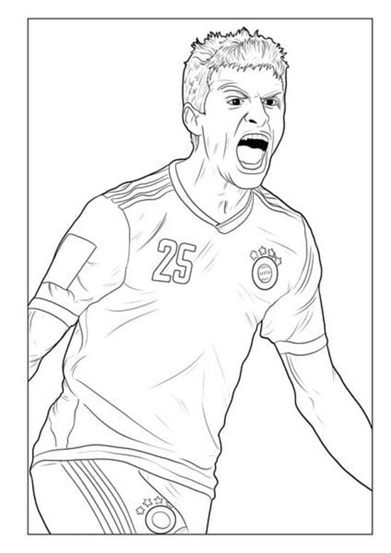 Zeichnen Thomas Müller 5