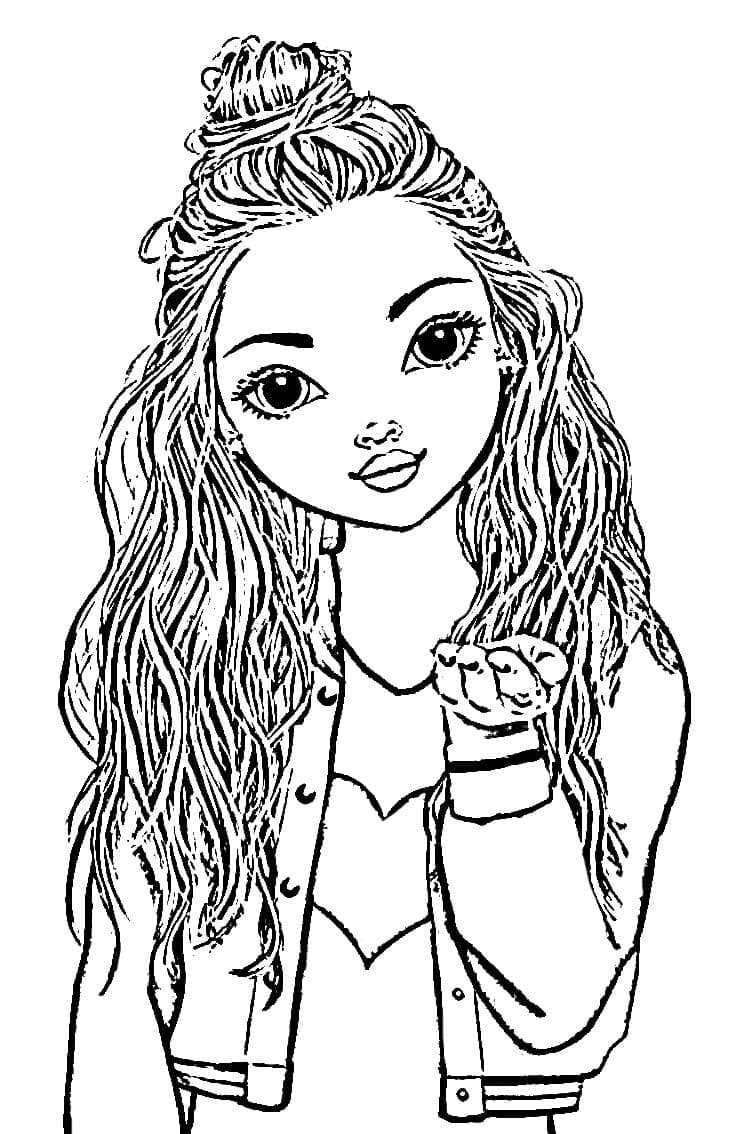 Zeichnen Topmodel basisch