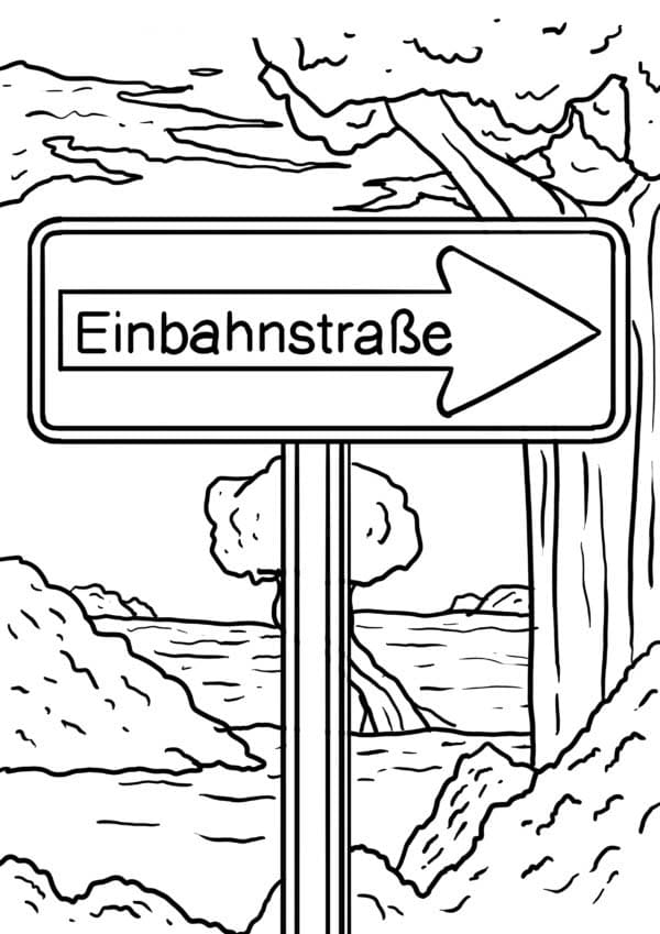 Zeichnen Verkehrserziehung sehr einfach