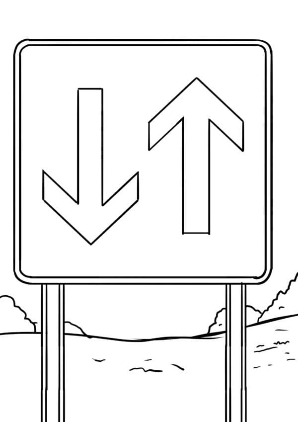 Zeichnen Verkehrserziehung zum Ausdrucken