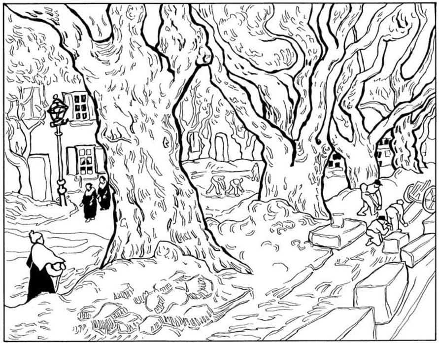 Zeichnen Vincent van Gogh 2