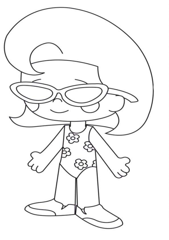 Zeichnen Zoés Zauberschrank druckbar