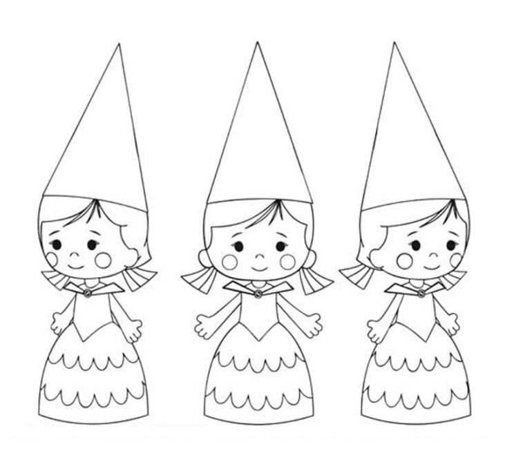 Zeichnen Zoés Zauberschrank kostenlos druckbar