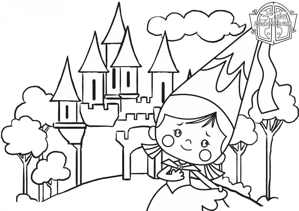 Zeichnen Zoés Zauberschrank schlicht