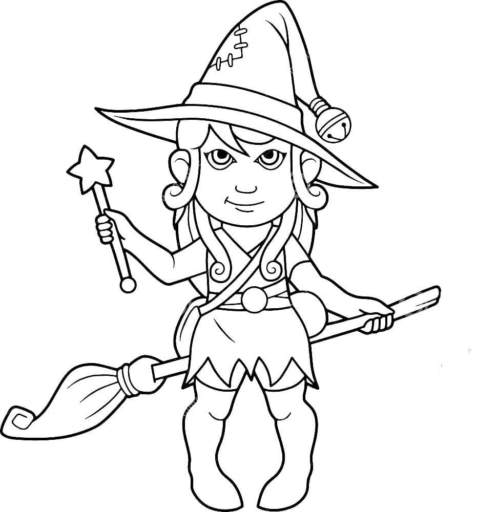 Zeichnung von Zauberer einfach bei Kindern