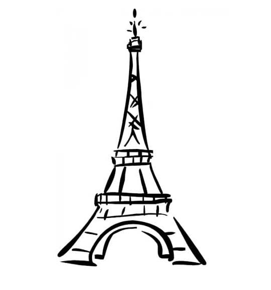 Eiffelturm kostenlos basisch