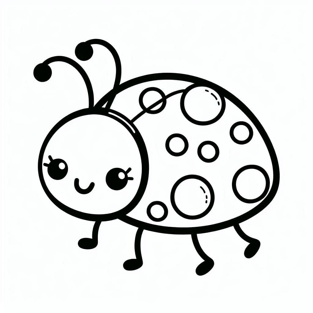 Marienkäfer kostenlos schlicht