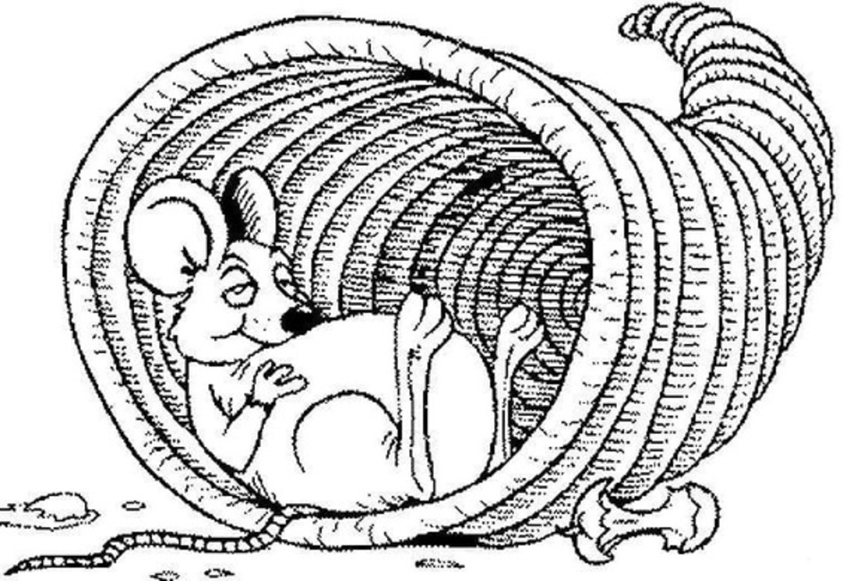 Maus kostenlos druckbare basisch