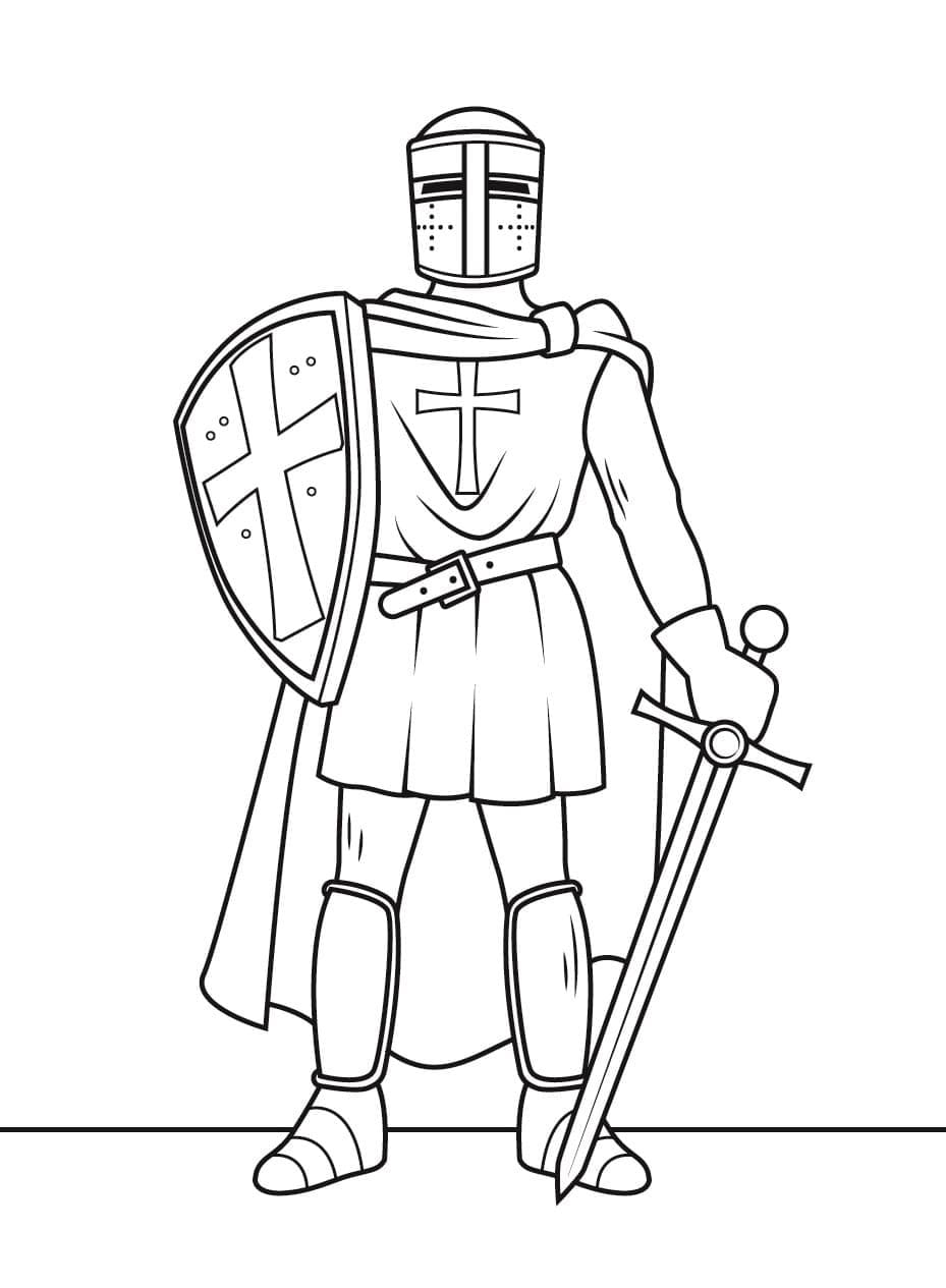 Mittelalter zum Ausdrucken für Kinder