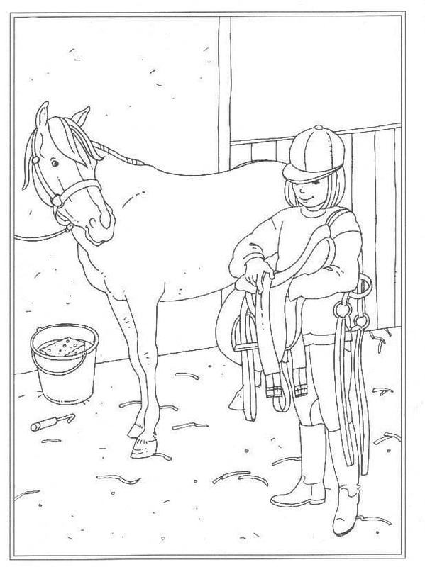 Reiterhof schlicht für Kinder