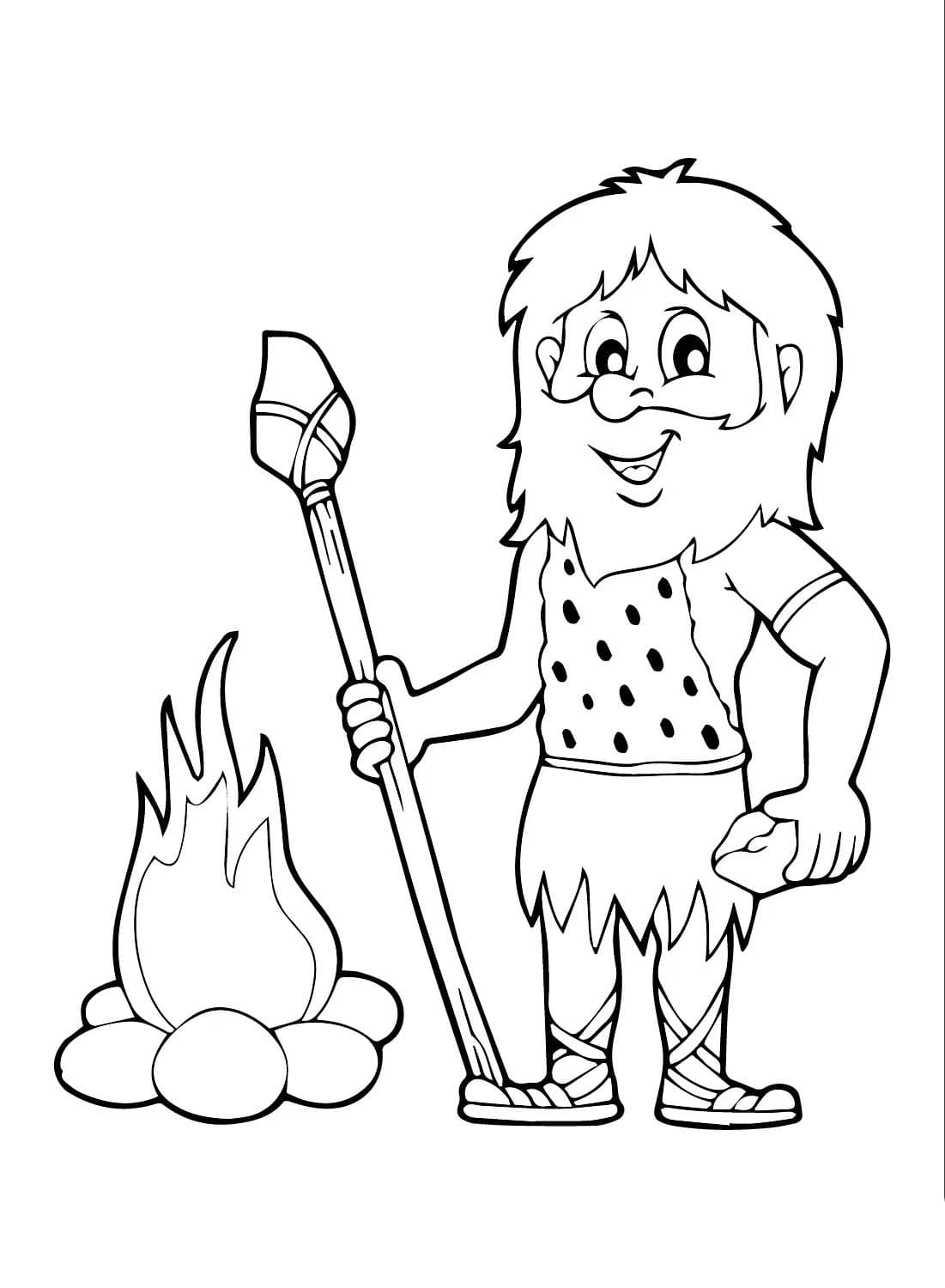 Steinzeit skizzieren