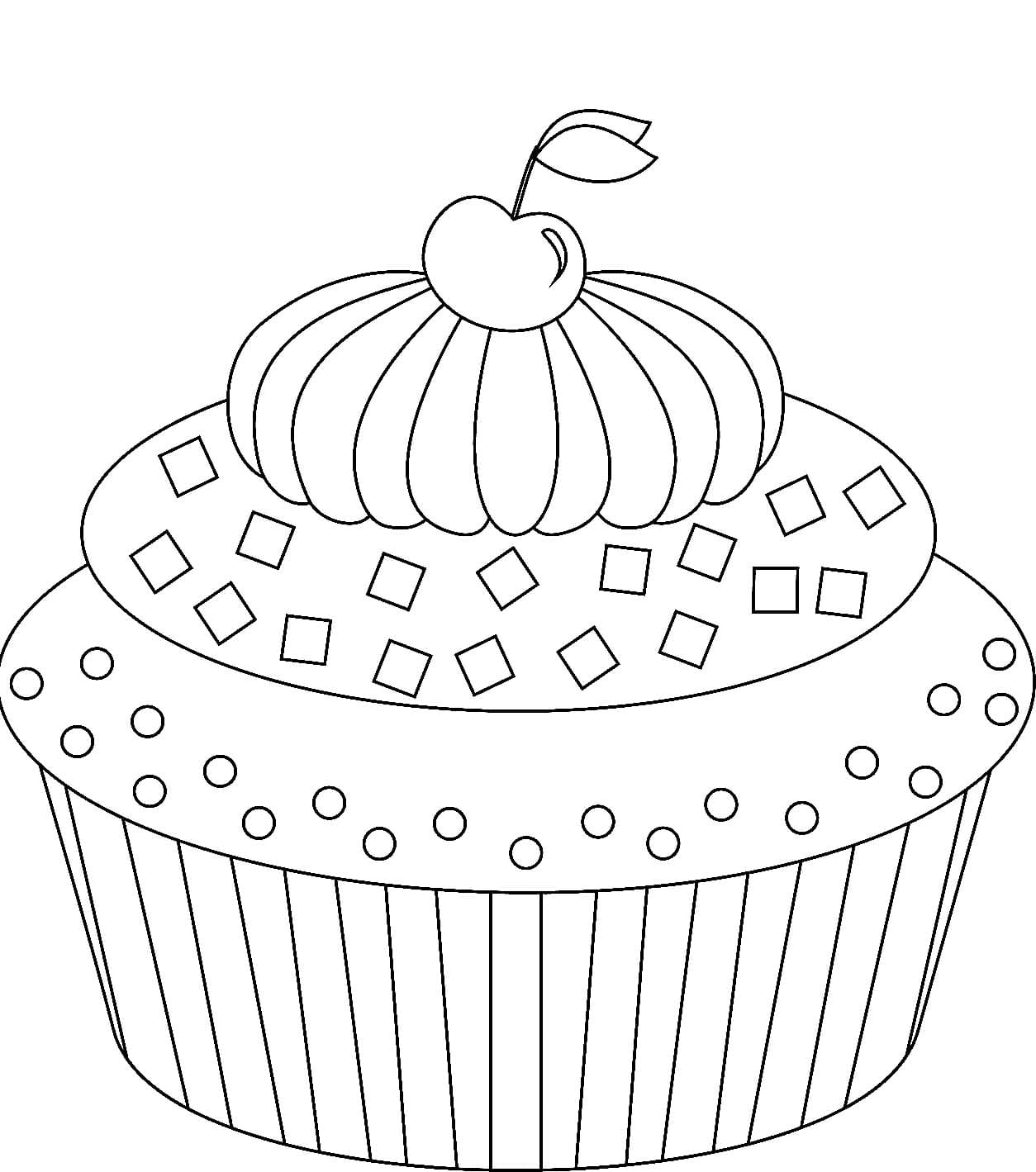 Torte kostenlos druckbar