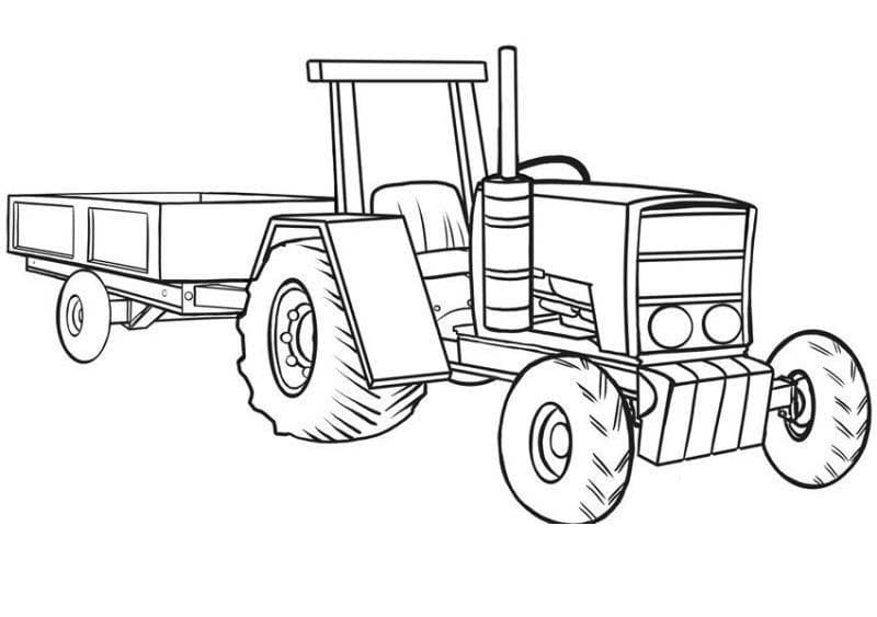 Traktor mit Anhänger 6