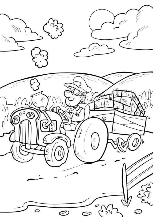 Traktor mit Anhänger kostenlos