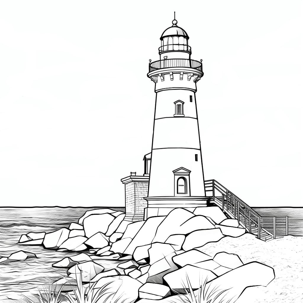 Turm kostenlos druckbar