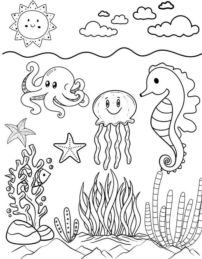 Unterwasser druckbar