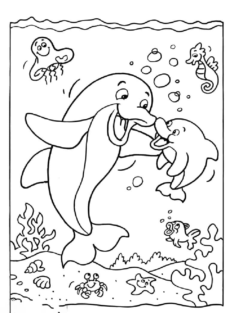 Unterwasser skizzieren