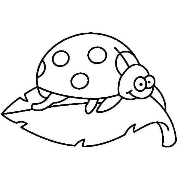 Zeichnen Marienkäfer einfach