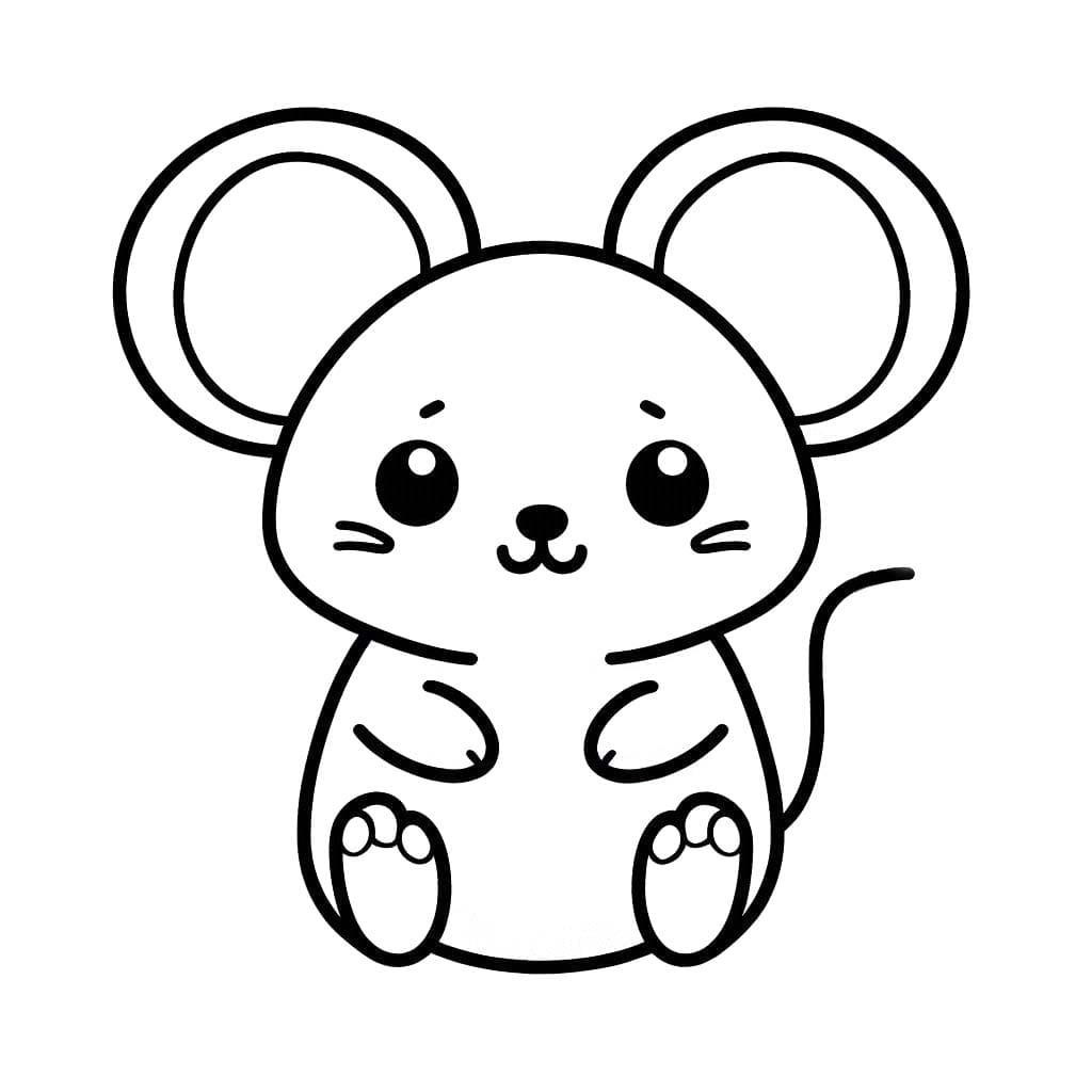 Zeichnen Maus basisch