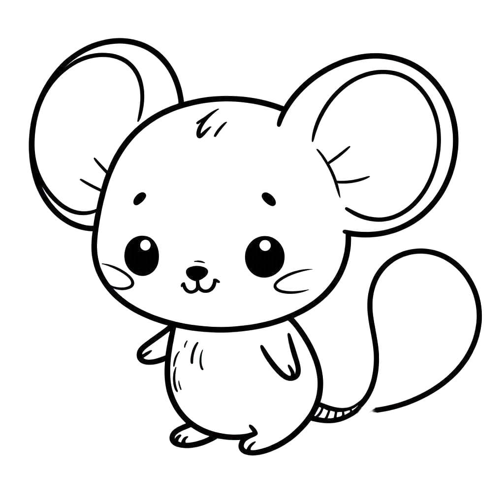 Zeichnen Maus einfach