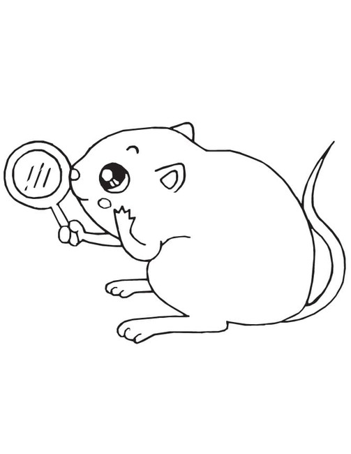 Zeichnen Maus zum Ausdrucken