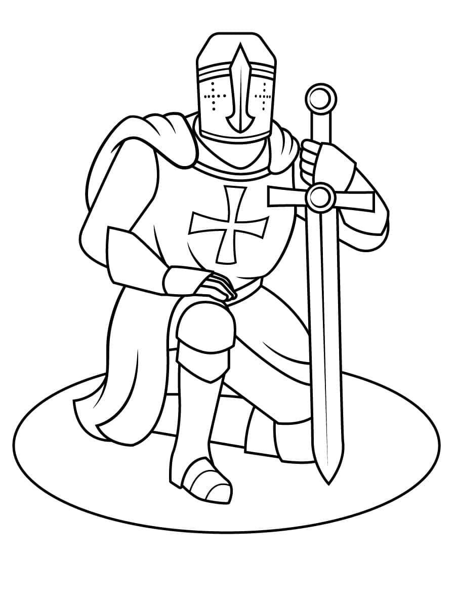 Zeichnen Mittelalter druckbar