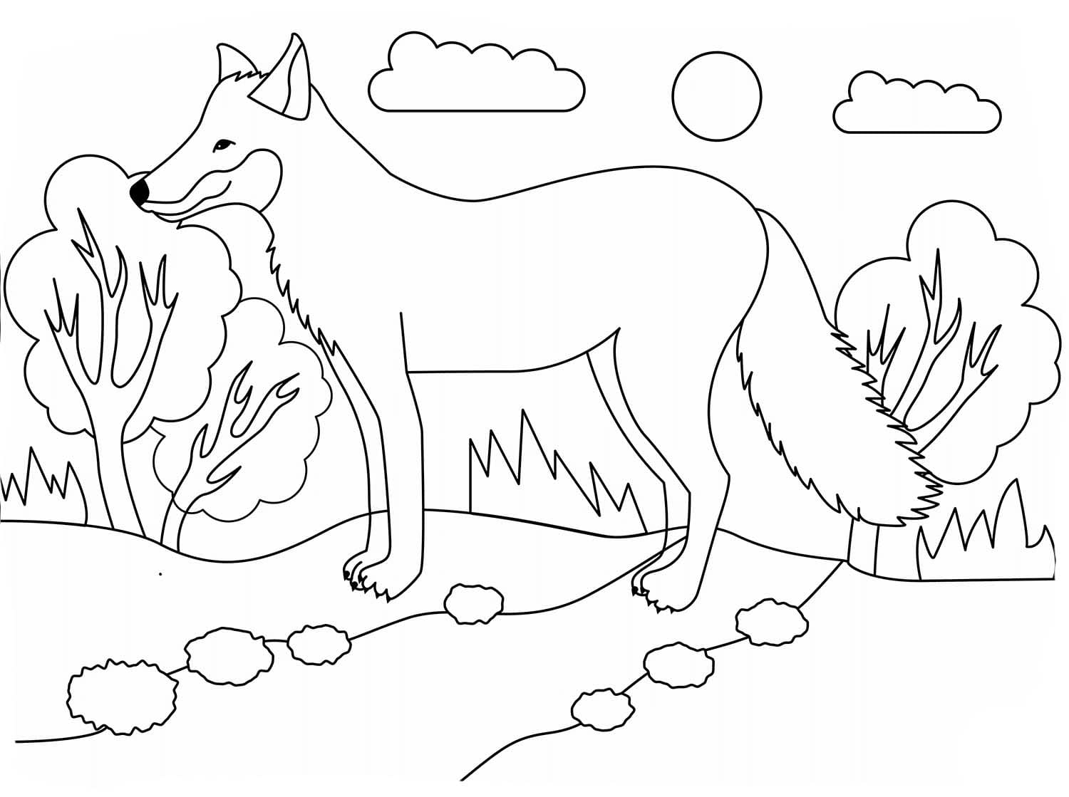 Zeichnen Rotfuchs einfach