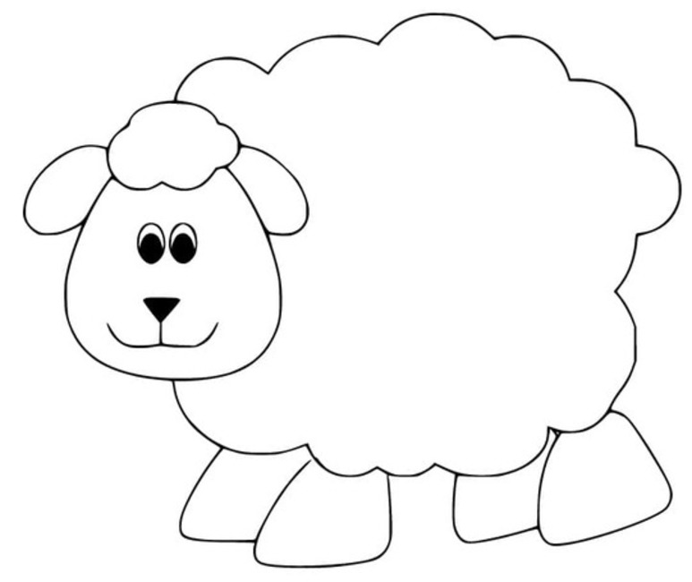 Zeichnen Schaf Niedlich