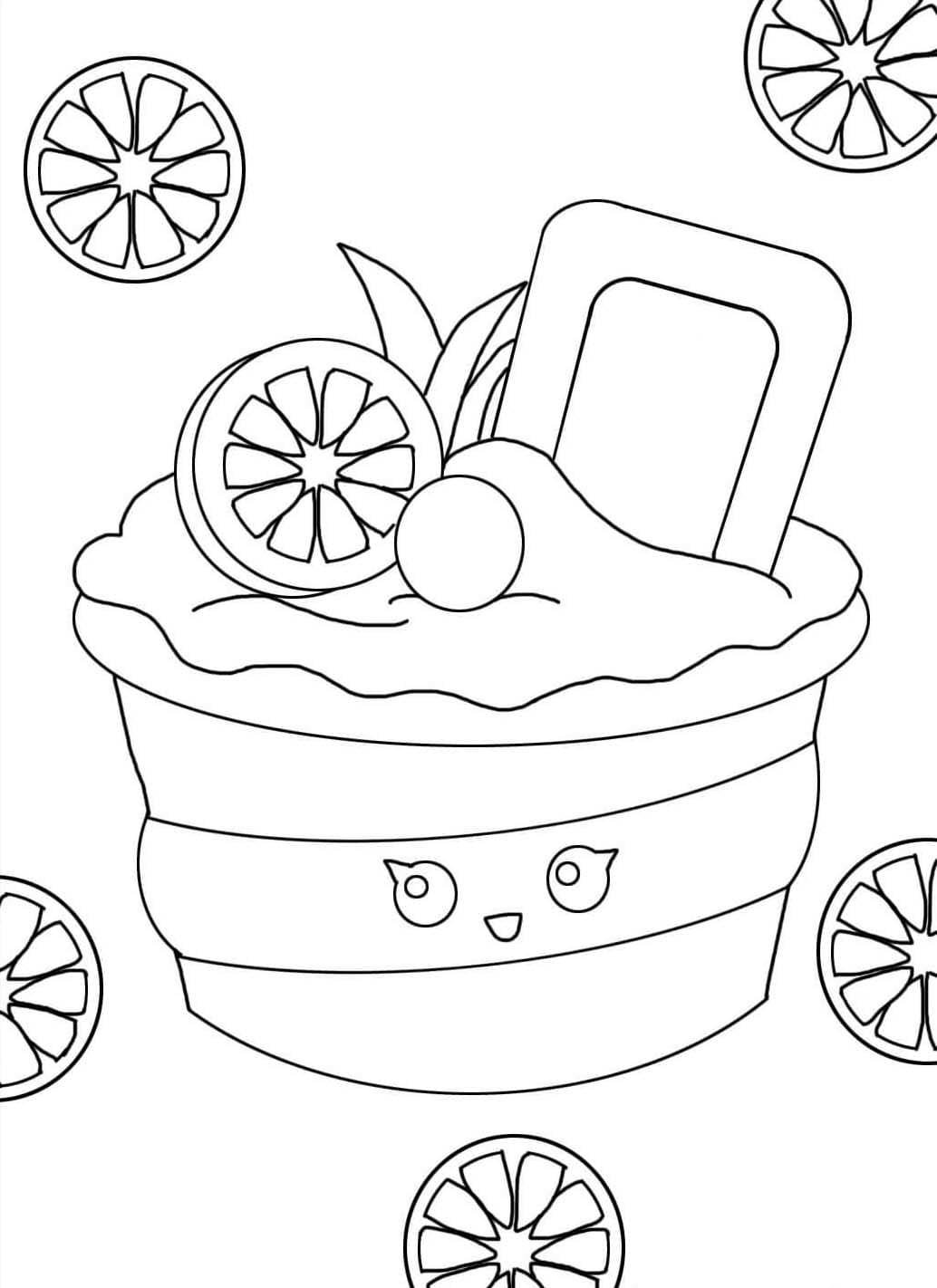 Zeichnen Torte kostenlos