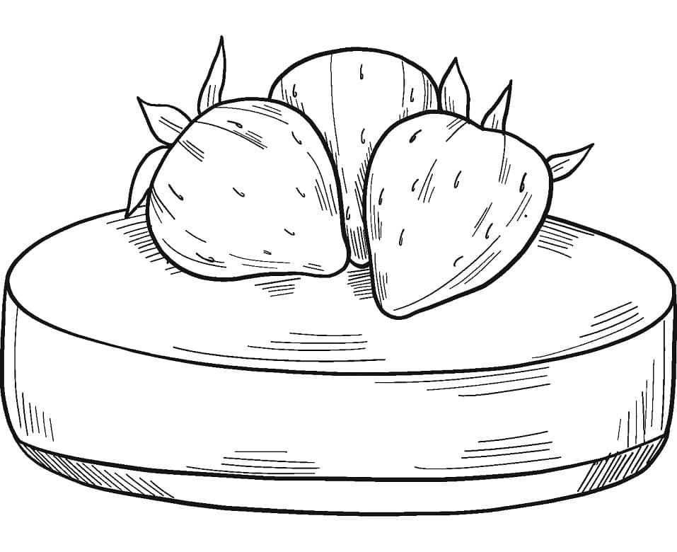 Zeichnen Torte sehr einfach