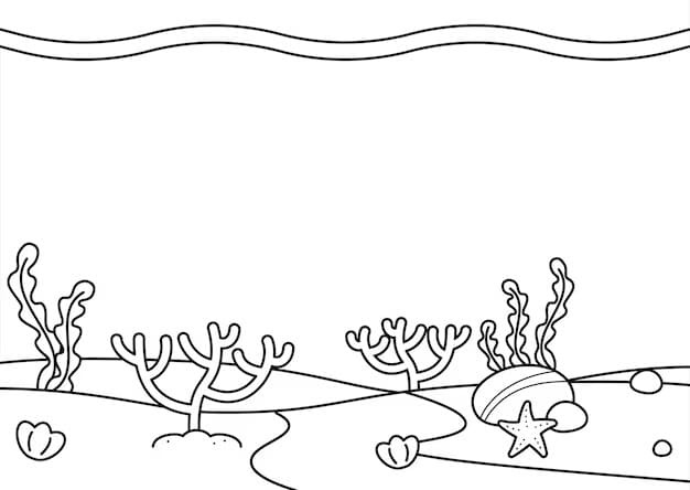 Zeichnen Unterwasser einfach