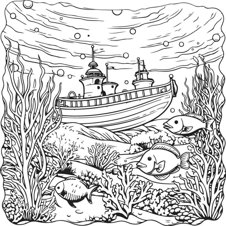 Zeichnen Unterwasser kostenlos