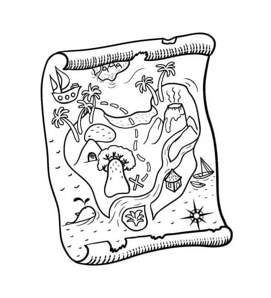 Ziehen Schatzkarte 3