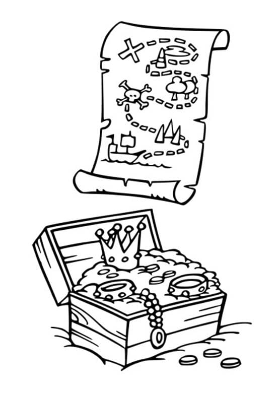 Ziehen Schatzkarte kostenlos einfach