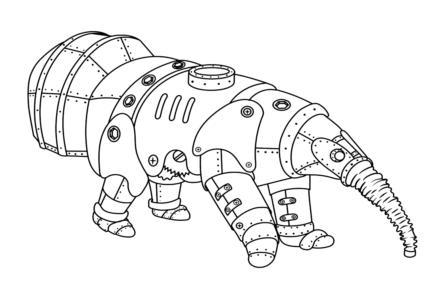 Ameisenbären zum Ausdrucken für Kinder