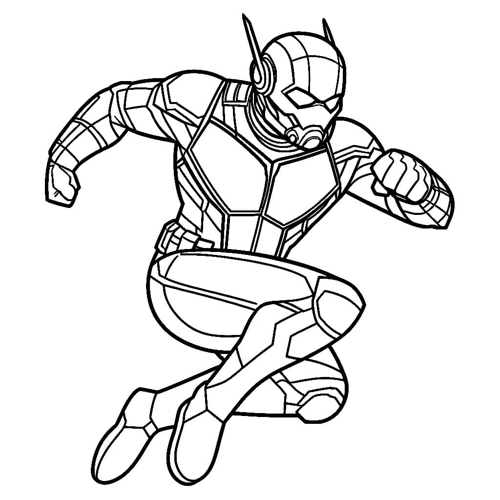 Ant-Man kostenlos zum Ausdrucken für Kinder