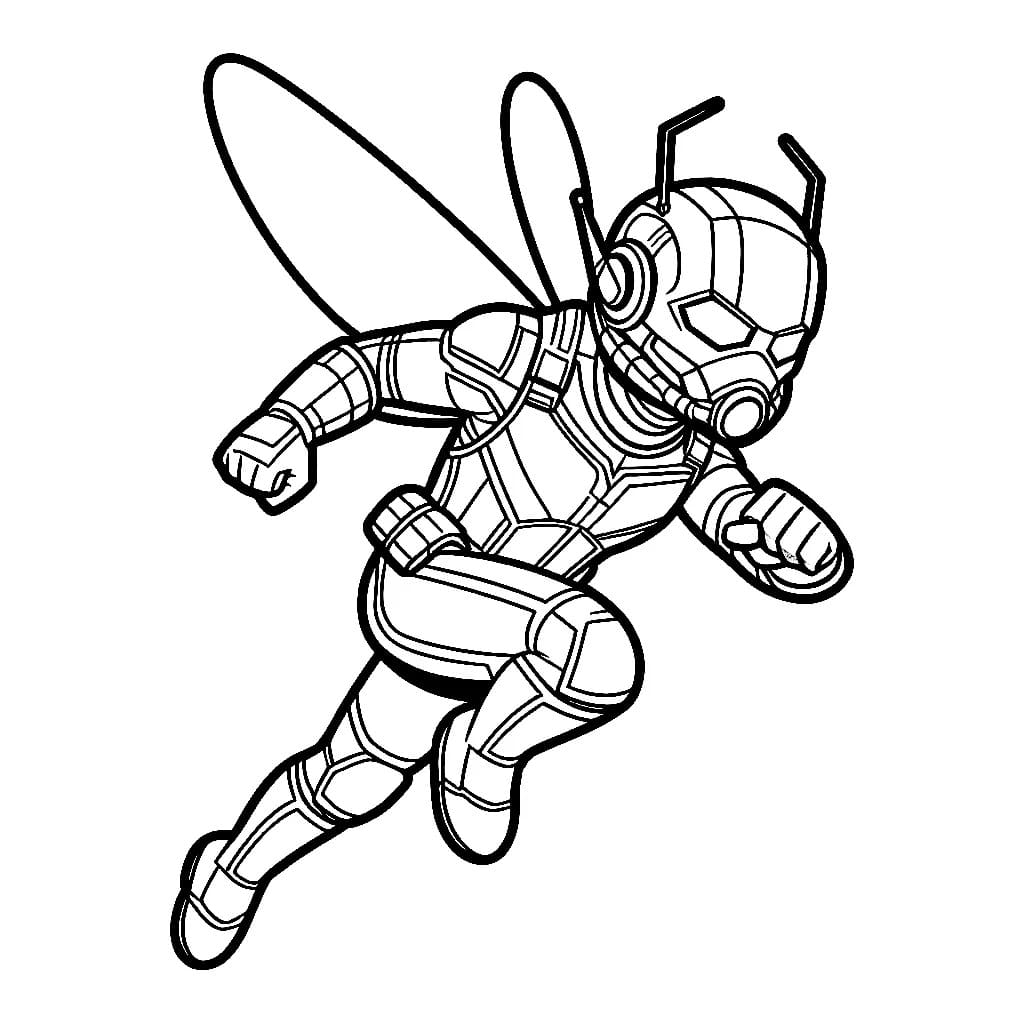 Ant-Man zum Ausdrucken